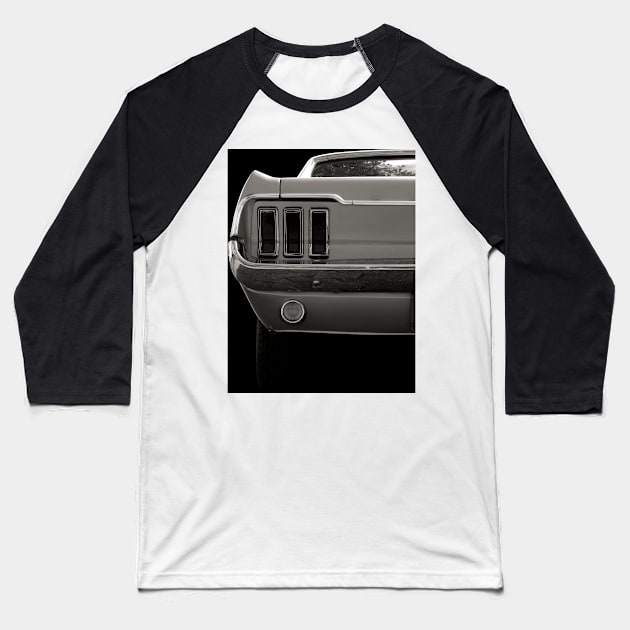 Classic Car Mustang Baseball T-Shirt by Beate Gube